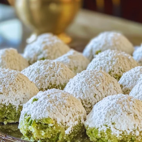 Pistachio Snowball Cookies Recipe