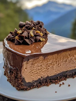 Chocolate Peanut Butter Cheesecake