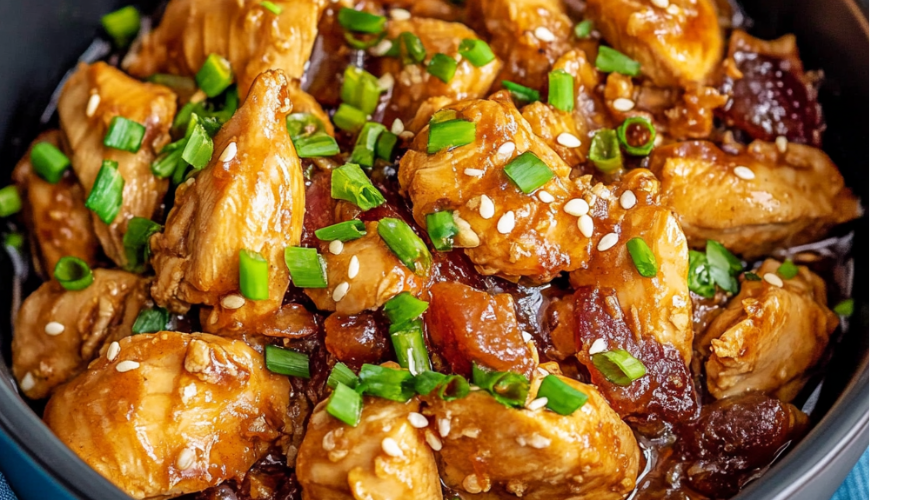 Slow Cooker Honey Garlic Chicken