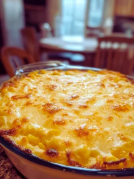 Cheesy Creamed Corn Casserole