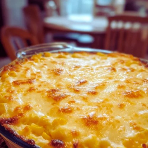 Cheesy Creamed Corn Casserole