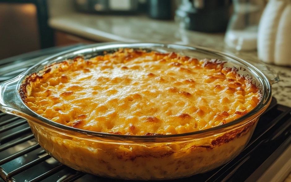 Cheesy Creamed Corn Casserole